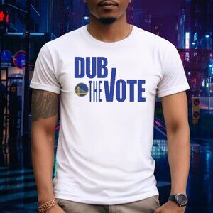 Golden State Warriors Dub The Vote Retro Basketball Fan Collector Game Day Gift